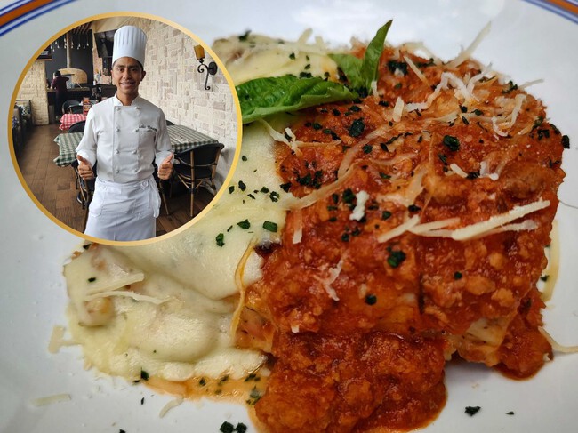 Luis Monroy, chef de Italianni’s: "Para que la lasaña te quede más rica pon atención en que tenga una cocción adecuada"