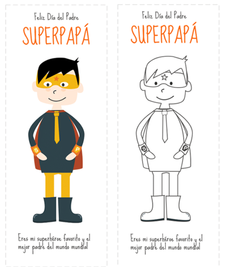 Marcapaginas Dia Padre