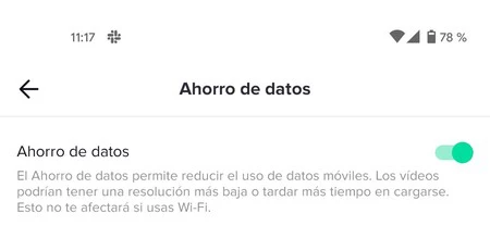 Tiktok Ahorro Datos