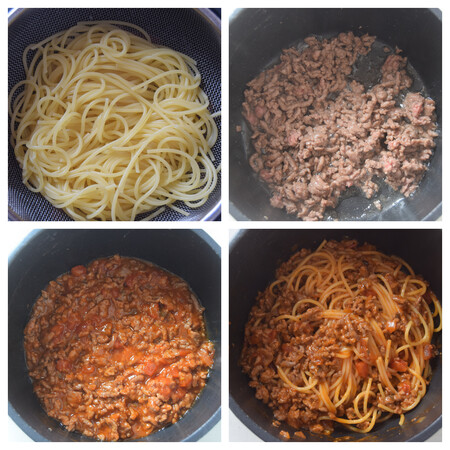 Espaguetis Con Carne Picada Y Tomate Paso A Paso