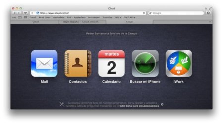 iCloud, disponible la web que da acceso al nuevo servicio de Apple (sólo para desarrolladores)