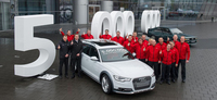 Tracción Quattro de Audi: ya van cinco millones de vehículos