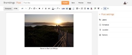 La nueva interfaz de Blogger ya está aquí