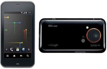 Sharp IS03, Android con la resolución de la Retina display y 9.6 megapíxeles