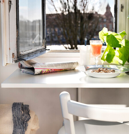 Norberg Mesa Plegable Pared Blan