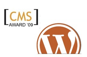 Wordpress gana el premio al mejor CMS open source de 2009