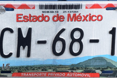 Placas Estado Mexico Personalizacion Costo Condiciones