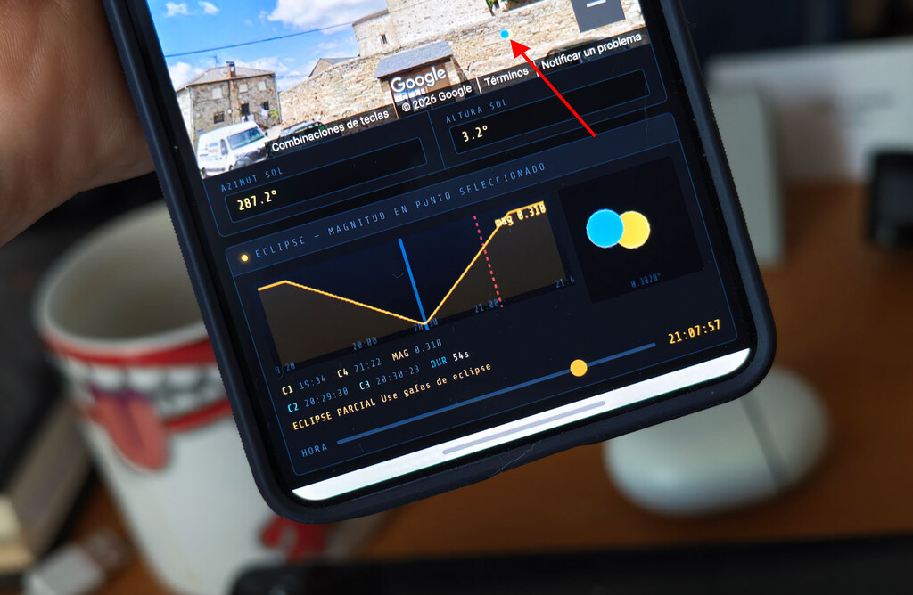 Equivocarse de sitio para ver el eclipse puede hacer que te lo pierdas. Esta app te dice si algo va a taparlo