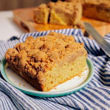 Crumble cake al estilo de Nueva York: receta del sorprendente bizcocho con cobertura crujiente