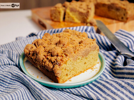 Crumble cake al estilo de Nueva York: receta del sorprendente bizcocho con cobertura crujiente