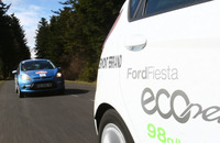 Los Ford Fiesta ECOnetic se imponen en una carrera "eficiente" a sus rivales