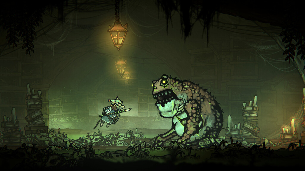 Las ratas se enfrentarán contra las ranas en Tails of Iron, un RPG dibujado a mano que fija su lanzamiento para septiembre Las ratas se enfrentarán contra las ranas en Tails of Iron, un RPG dibujado a mano que fija su lanzamiento para septiembre
