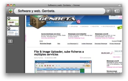Fennec Alpha 2, hacia Firefox Mobile