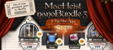 MacHeist Bundle, ocho aplicaciones por sólo 10 dólares