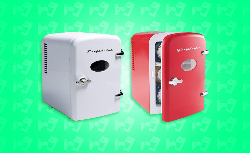Este increíble mini refrigerador vintage mantendrá todas tus bebidas frías y su precio es de tan solo 606 pesos en Amazon México