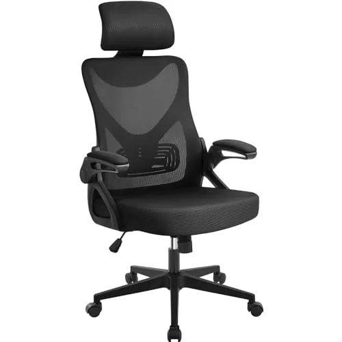 Yaheetech Silla de Oficina Ergonomica 