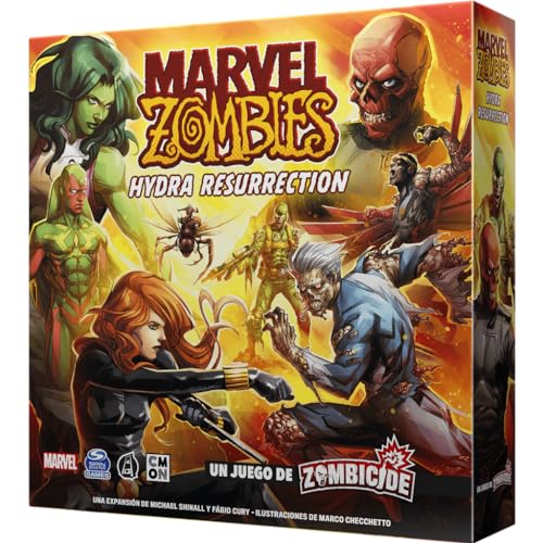 CMON | Marvel Zombies: Hydra Resurrection | Expansión | Juego de Mesa Cooperativo en el Apocalipsis Zombi | A Partir de 14 Años | De 1 a 6 Jugadores | 60 Minutos por Partida | Español