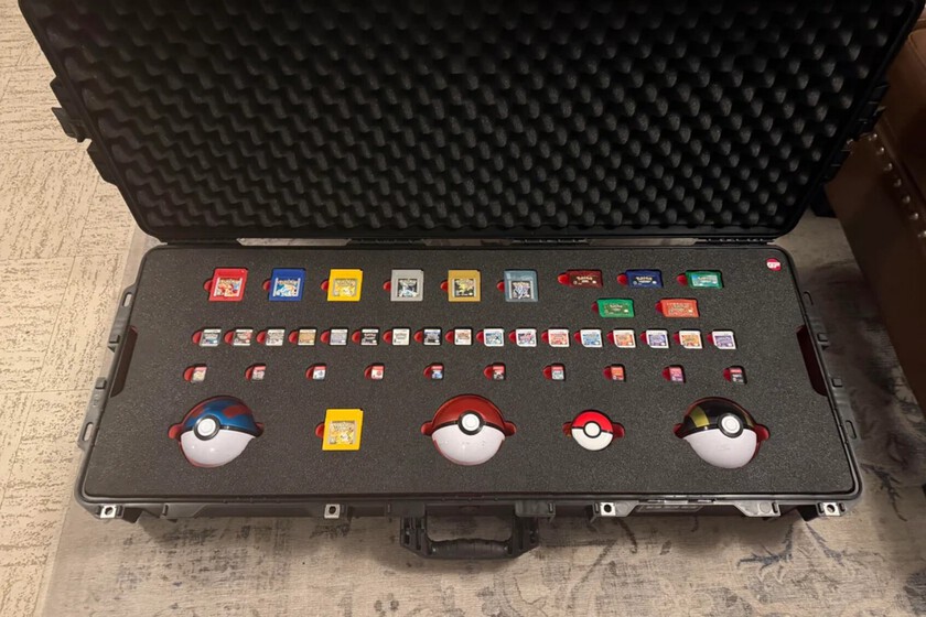 Un fan de Pokémon crea un estuche gigante para transportar todos los juegos de la saga