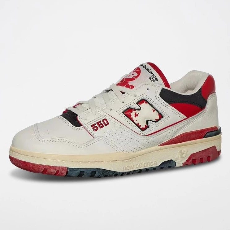 NEW BALANCE Zapatillas de piel BB550