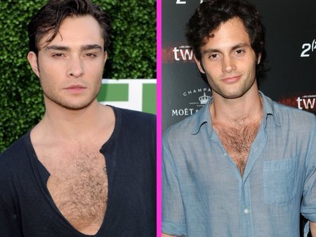 Penn Badgley y Ed Westwick: Vuelve el hombre. Vuelve la peluchada