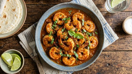 Cómo hacer camarones al chipotle con ajo y albahaca, una receta fácil y deliciosa del chef Oropeza