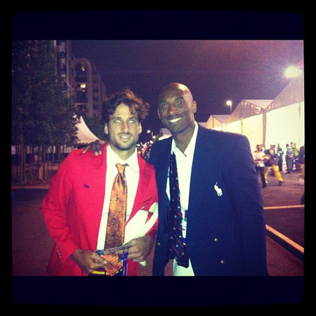 Kobe Bryant y feliciano
