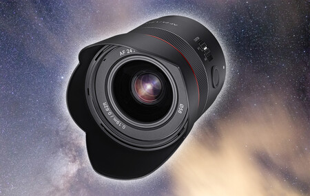 Samyang 24 mm F1.8 FE, nuevo óptica angular para Sony E full frame de diseño compacto y creado especialmente para astrofotografía