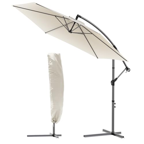 VOUNOT® 300 cm Parasol Excentrico