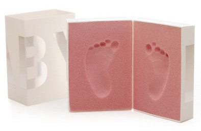 Baby Foot Print: guarda las huellas de tu bebé en una caja