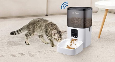 Dispensador Comida Gato Telefono Balimo
