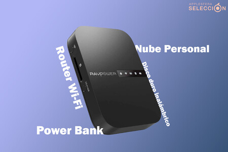 RAVPower FileHub, la navaja suiza tecnológica: router Wi-Fi, disco duro inalámbrico y batería 6.700 mAh por 30,69 euros en Amazon