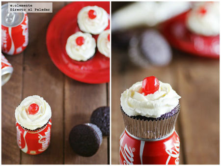 Cupcakes de Coca Cola. Receta