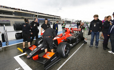 Jules Bianchi parrilla Paul Ricard 2012