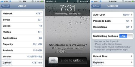 iOS 4.3 beta 2 con gestión multitarea mediante gestos y más