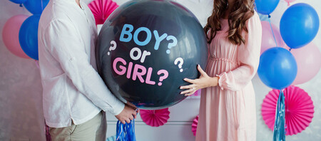 fiesta de revelación de sexo o baby gender reveal