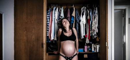 Once íntimas fotografías de un parto en casa tomadas por el padre