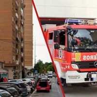 Un conductor ha decidido bloquear el paso a un camión de bomberos en Málaga. Por si fuera poco ha atacado a dos policías