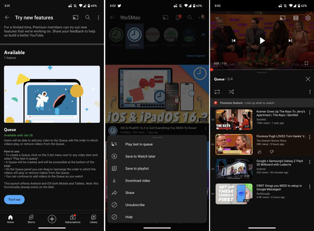 Reproducir el último de la cola