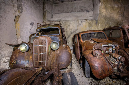 La mina del tesoro: llena de coches clásicos desde la II Guerra Mundial