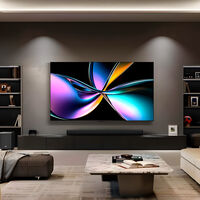 Televisión 4K a 120 Hz con tecnología Mini LED. Tiene 4 puertos HDMI 2.1 para conectar consolas