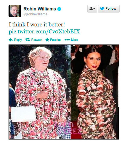 Cuestión de estilo: Kim Kardashian Vs. la señora Doubtfire