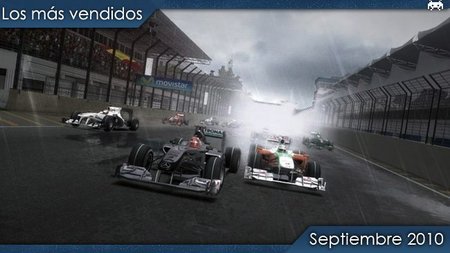 Los juegos más vendidos en España. Septiembre 2010