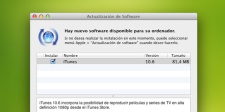 iTunes 10.6 ya disponible para su descarga