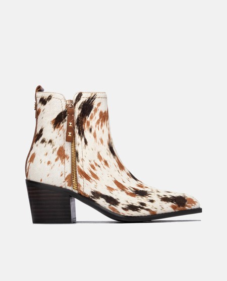 botines vaca
