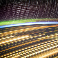 Un astronauta tomó fotos a la Tierra por 30 minutos: el resultado es una imagen que ni parece ser nuestro planeta 