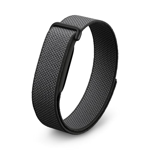 Google Fitbit Air - Pulsera de Actividad con monitorización de la Actividad física, la frecuencia Cardiaca y el sueño - Asesoramiento Personalizado basado en IA - hasta 7 días de batería - Obsidiana