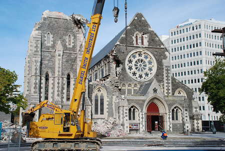 La catedral de Christchurch será desmontada debido a los daños ocasionados por el terremoto