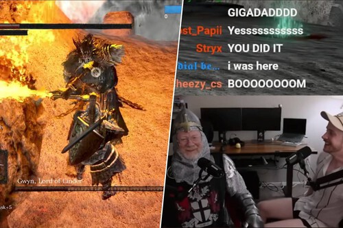 Pensaba que los videojuegos eran "una pérdida de tiempo". Ahora este hombre de 69 años se ha pasado Dark Souls y le ha cambiado la vida