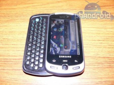 Teclado Androide, Samsung InstinctQ