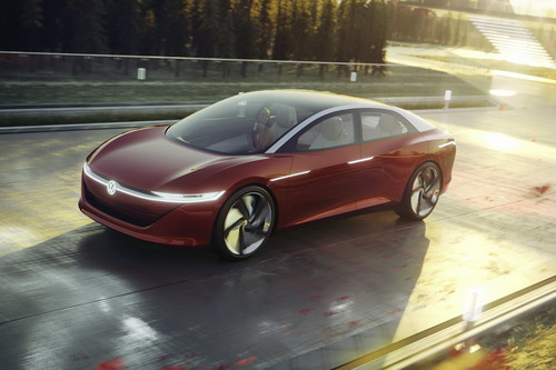 El Volkswagen I.D. Vizzion Concept sueña con el coche autónomo inteligente en media década